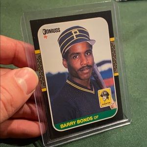 1986/87 Donruss Barry Bonds